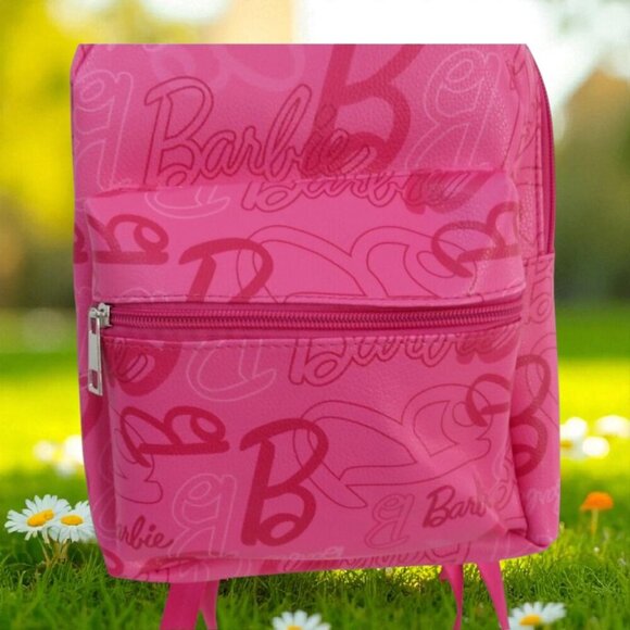 NEW!!!  BARBIE PINK MINI BACKPACK - Picture 4 of 7